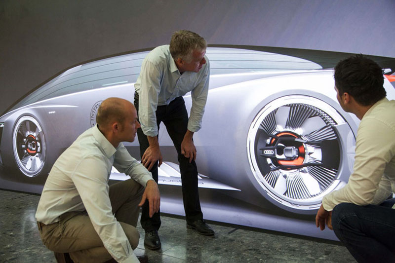 Illustration for article titled El coche más futurista de Audi existe sólo para El Juego de Ender